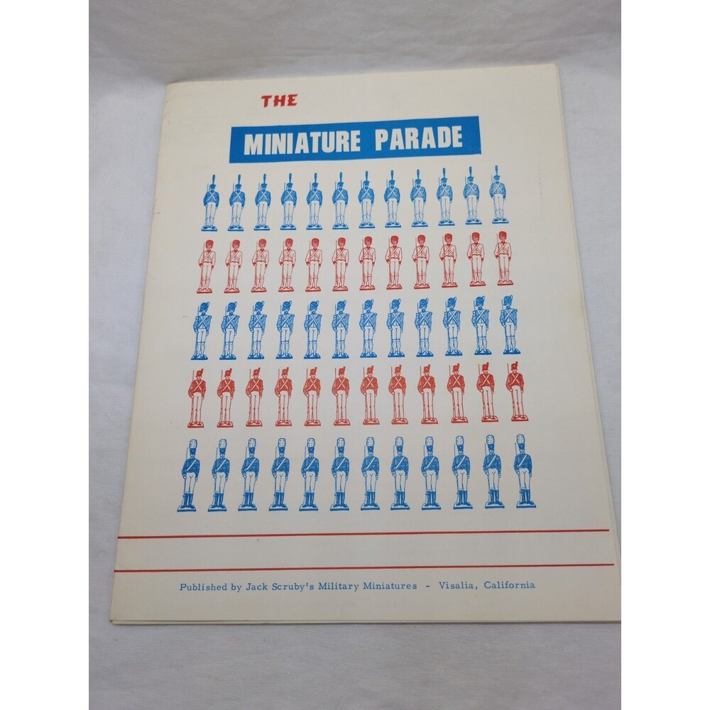 The Miniature Parade Volume II Number I August 1968 Book